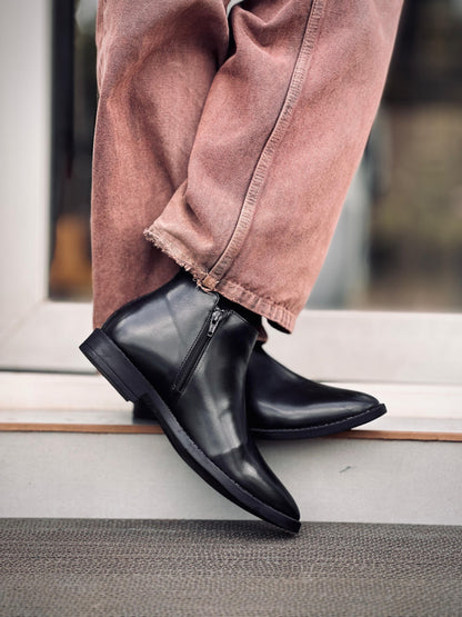 Chelesa Boots Available in Both Zip & Without Zip
