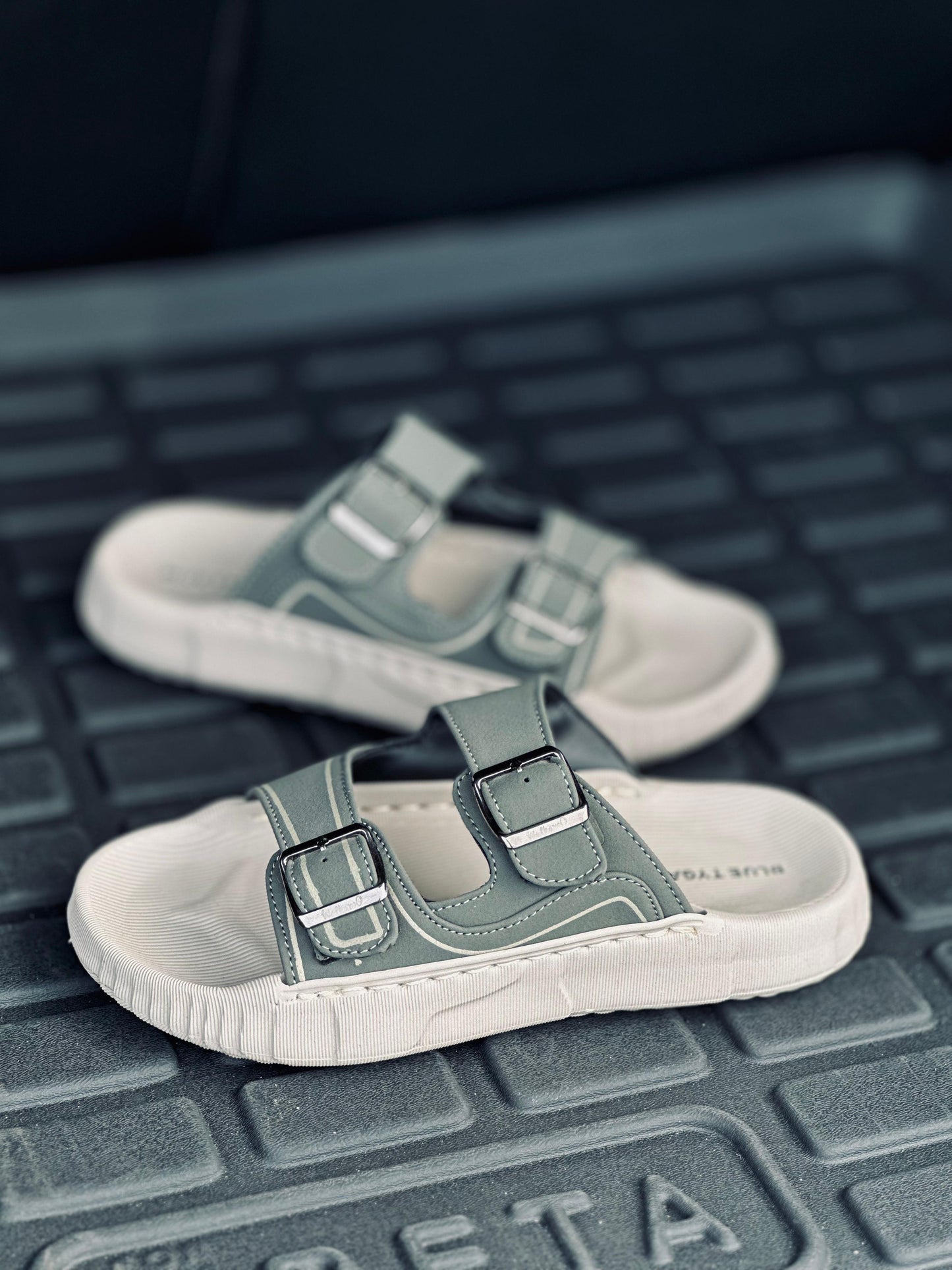 Blue Tyga Sandals
