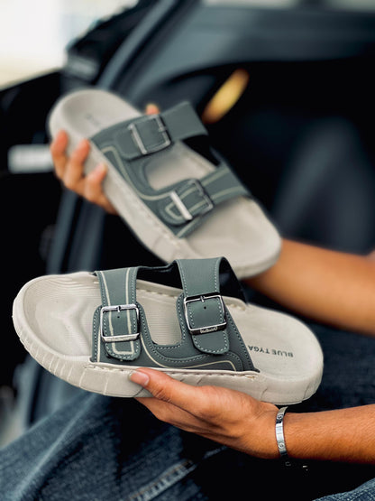 Blue Tyga Sandals